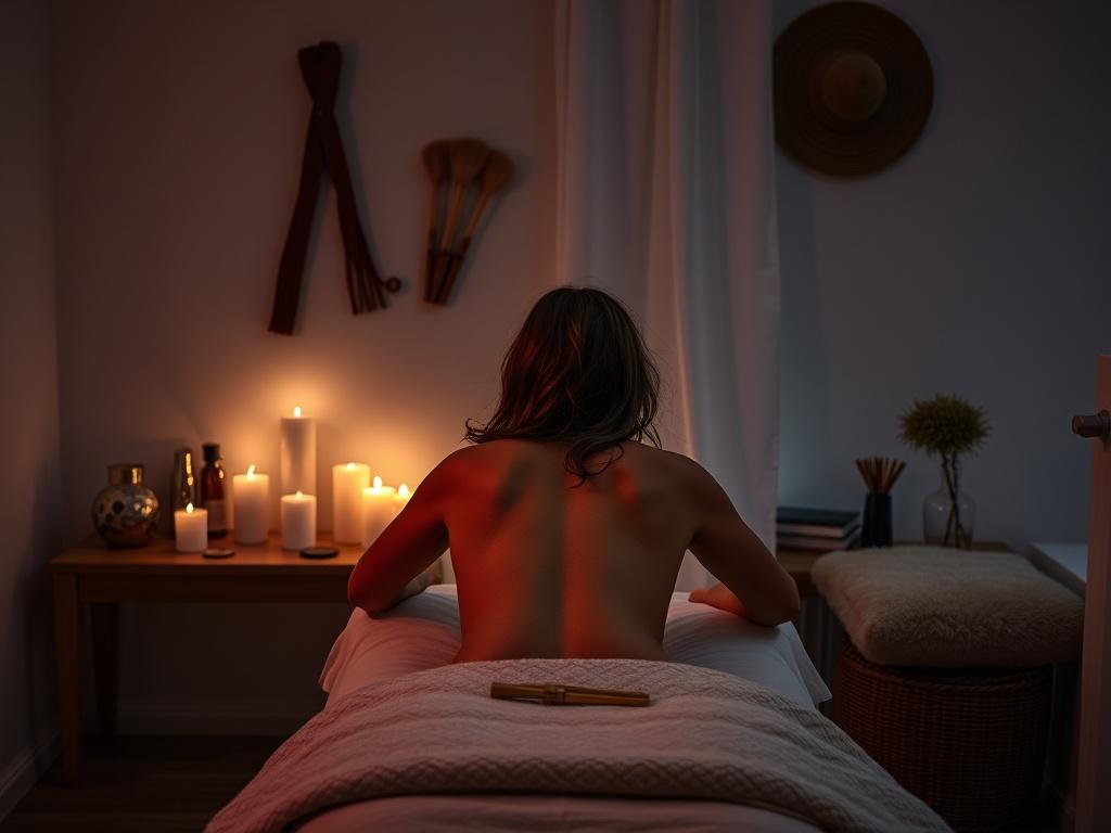 body to body massage sexy. Tools, ambiance, and practical preparations